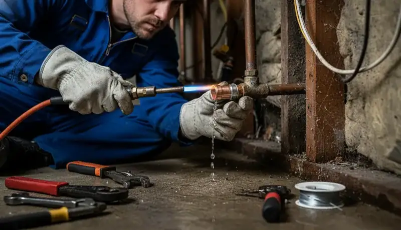 Burst Pipe Repair in Visalia, CA